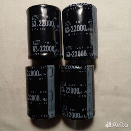 Конденсатор электролит. 22 000 мкф 63v