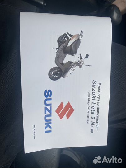 Скутер suzuki lets 2 new