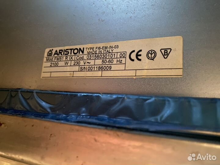 Духовой шкаф ariston