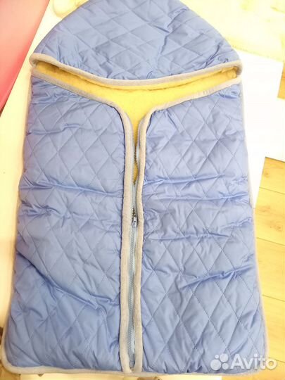 Зимний конверт в коляску