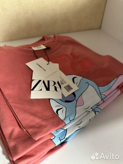 Футболка zara 116-164