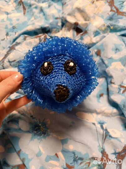 Мочалка ручной работы