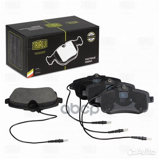 Колодки торм. для а/м Peugeot 407 (04) диск. п