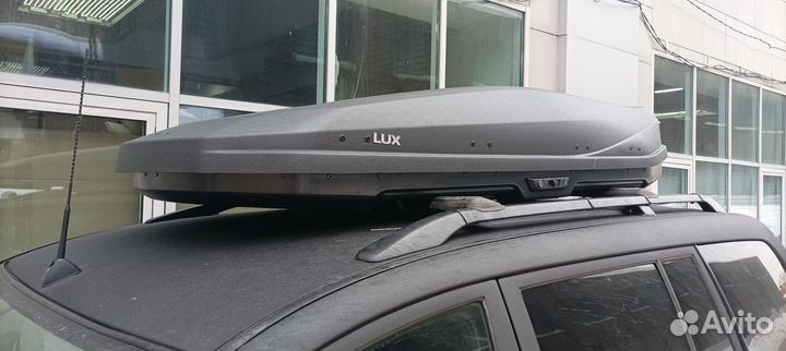 Бокс LUX irbis 206 черный матовый 206х75х36 см