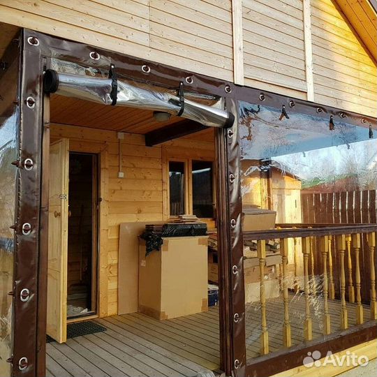 Мягкие окна 2000х2000 для веранд