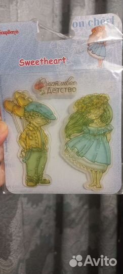 Силиконовые штампы для скрапбукинга