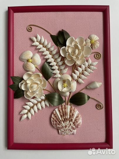 Картина из ракушек