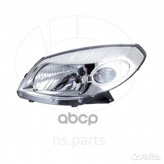 Фара левая (хром) NSP078200733878 NSP
