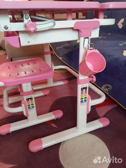 Растущая парта +стул fun desk 