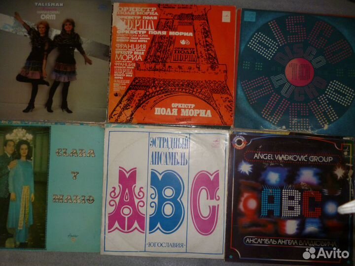 Виниловые пластинки (много разных)