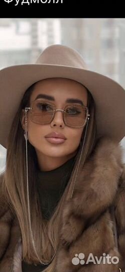 Очки Chanel safilo с цепочкой