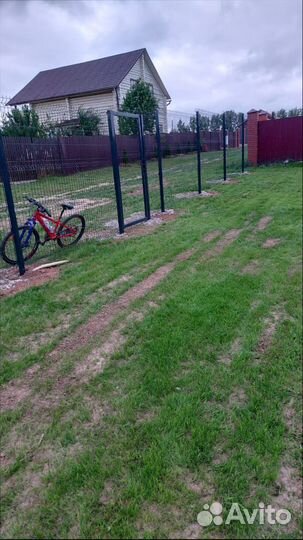 Забор металлический