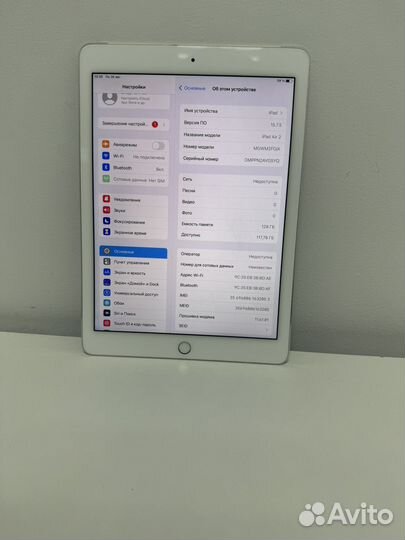 iPad Air 2 128Gb с сим-картой