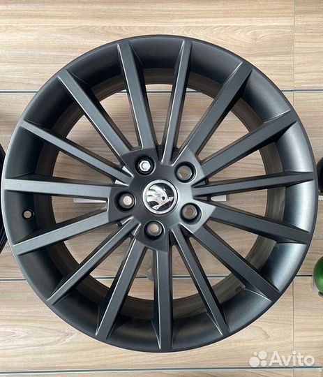Диски Skoda Turini Black Новые Оригинал R18