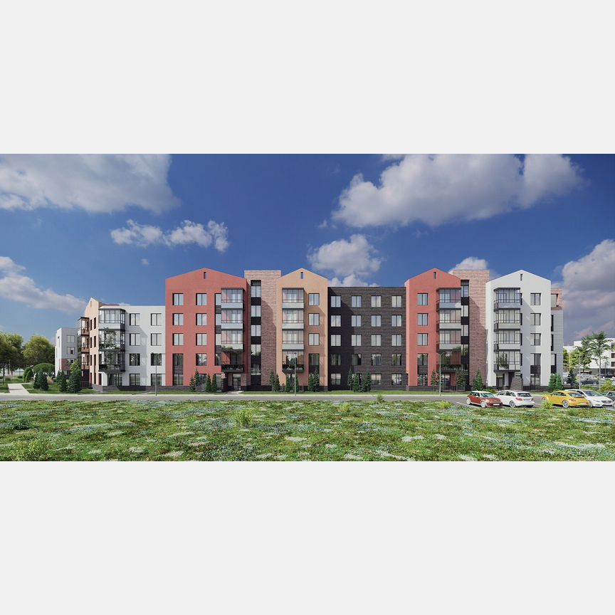 1-к. квартира, 41,3 м², 4/5 эт.