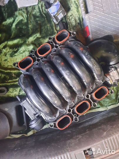 Впускной коллектор ауди а6 с6 3,2 AUK