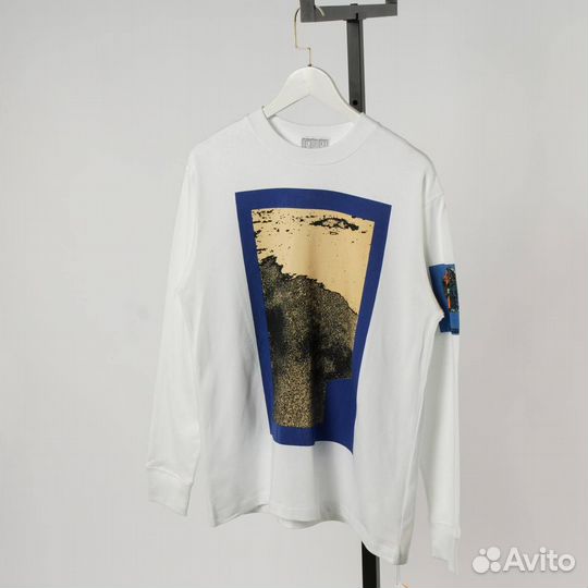 Cav empt свитшот Blue back на руках (Арт.18514)