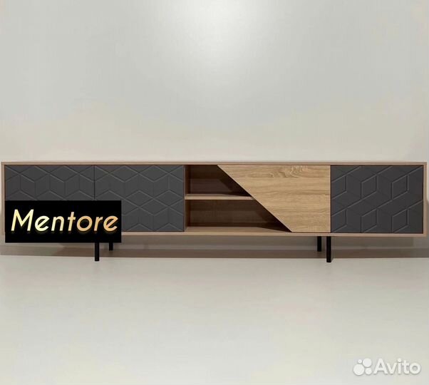 Тумба под тв Bravo с фрезеровкой