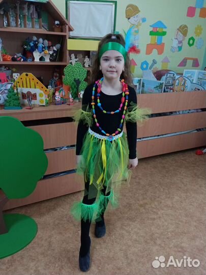 Костюм африканца и капусты на детский утренник