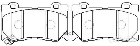 Колодки тормозные дисковые infiniti: G37 sport