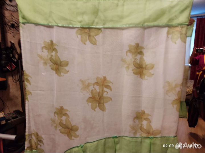 Занавеска для кухни 2,5х1.3м