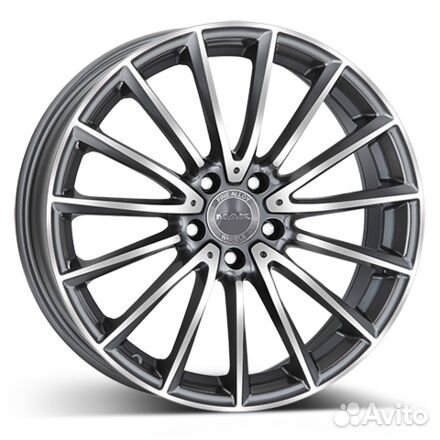 R17 5x112 7,5J ET40 D66,6 MAK Komet Gun Metallic M