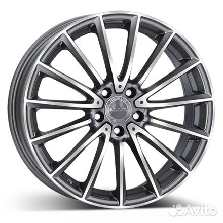 R17 5x112 7,5J ET40 D66,6 MAK Komet Gun Metallic M