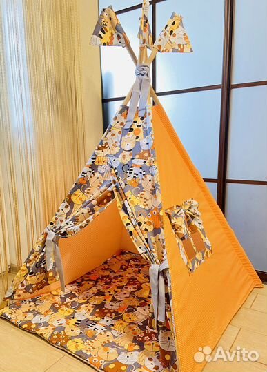 Палатка-Вигвам (домик для детей)