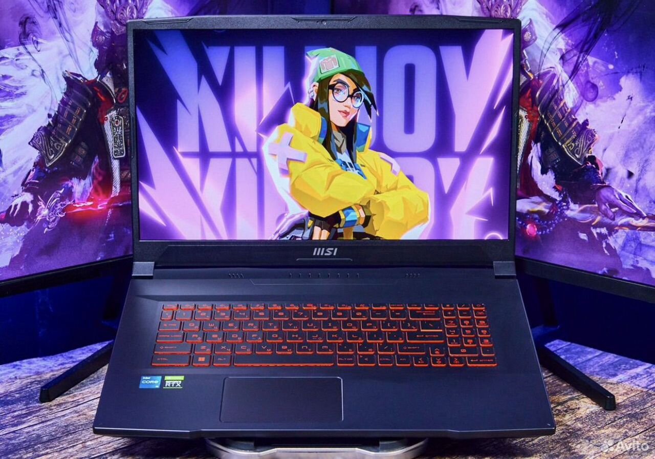 Ноутбук для игр Msi Katana 17.3 2025 все игры, Донецк (Донецкая область)
