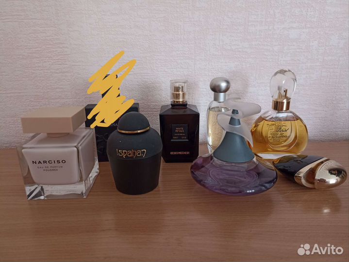 Духи винтаж Givenchy, Guerlain, Chanel
