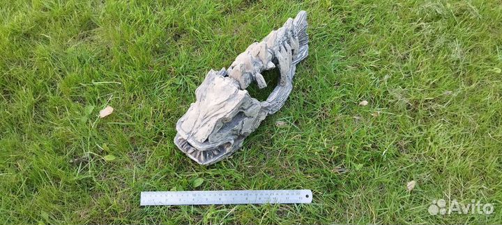 Декорации для аквариума скелет рыбы