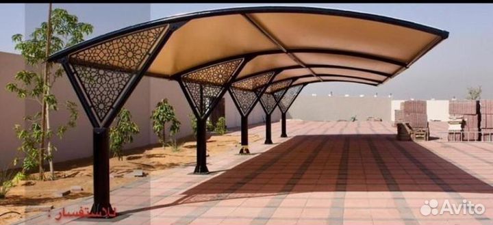 Навесы из профлиста