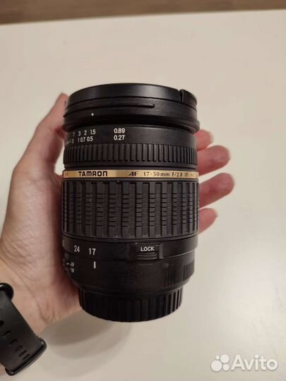 Объектив tamron 17-50 2.8 для Canon