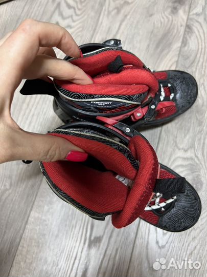 Коньки раздвижные Nordway 30-33 р новые