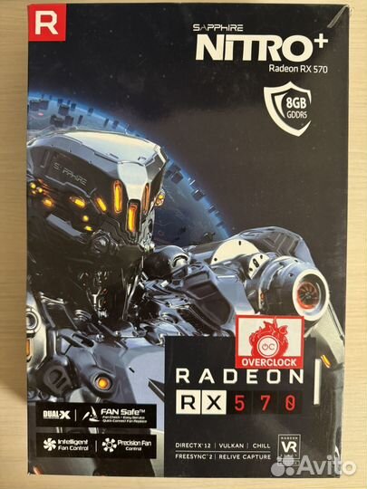 Sapphire Nitro+ Radeon RX 570 8GB