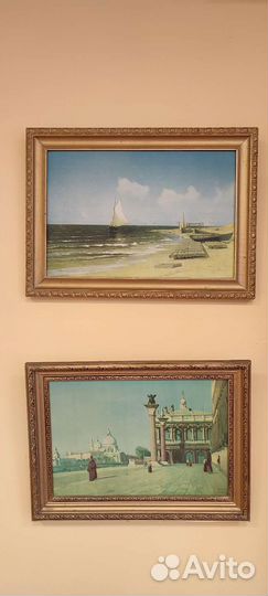 Картины(офсетная печать), маслом