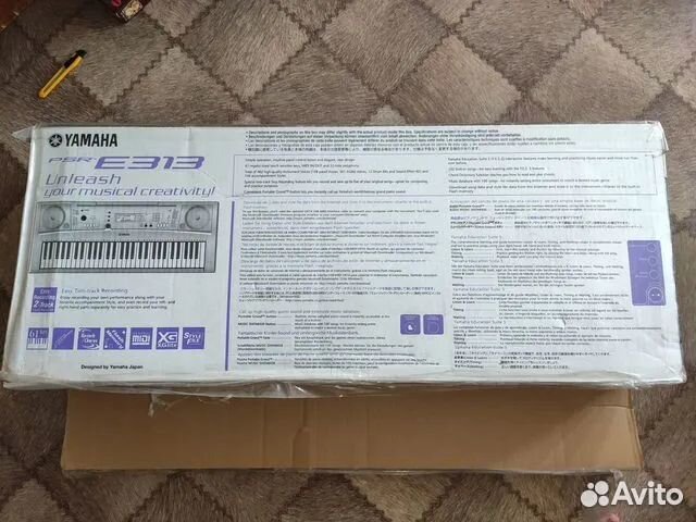 Синтезатор yamaha PSR-E313