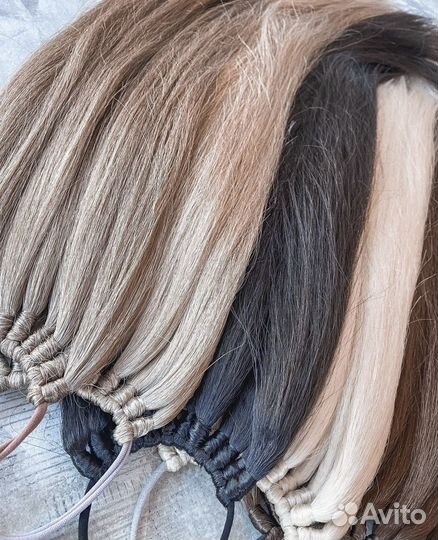 Хвост на резинке / накладной хвост / шиньен