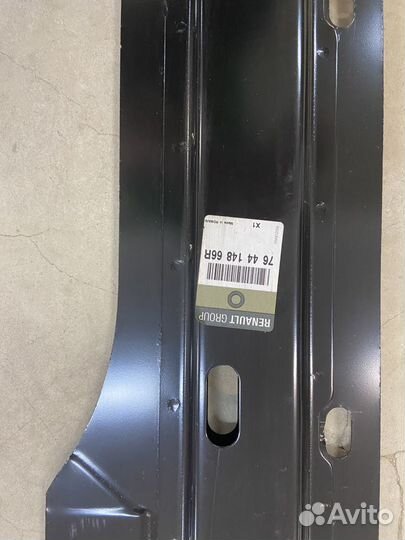 Усилитель порога левый/duster