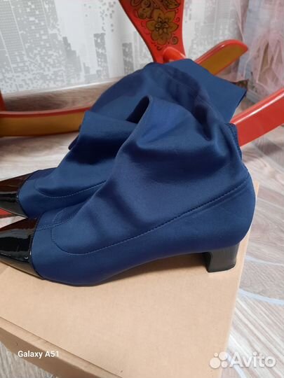 Сапоги чулки zara 37