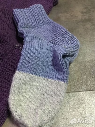 Шерстяные носки