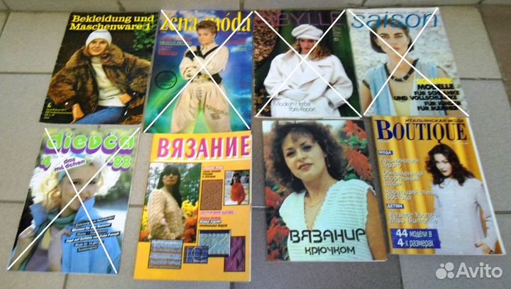 Журналы по вязанию гдр,Польша,чсср 1976-1986
