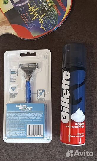 Набор для бритья Gillette новый