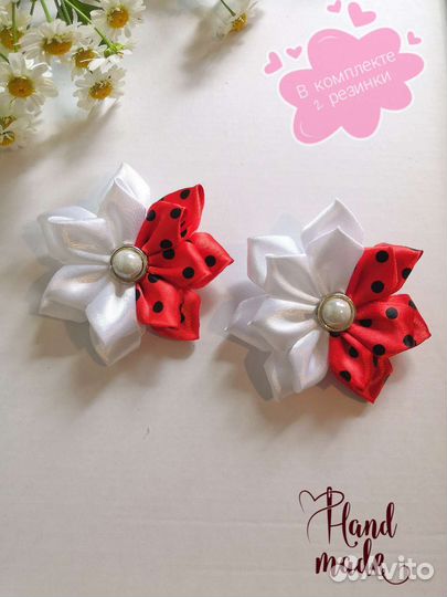 Резинка для волос, банты