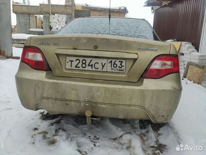 Бампер задний Daewoo Nexia Ланос
