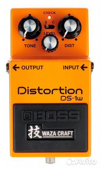 Boss DS-1w Distortion педаль новая