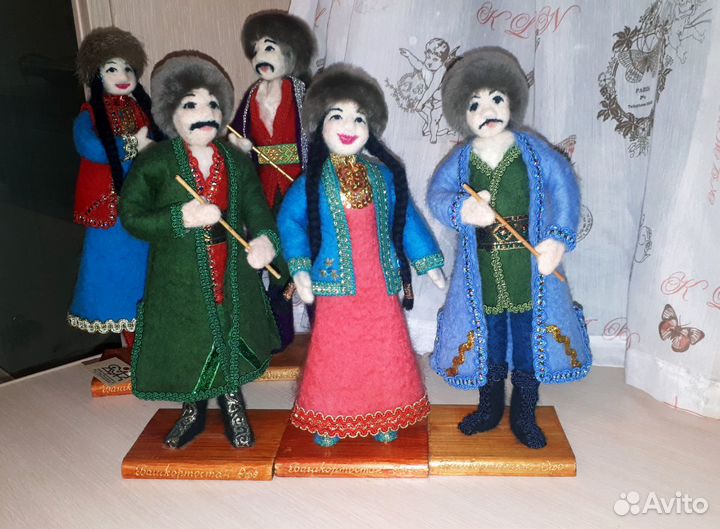 Авторские валяные куклы