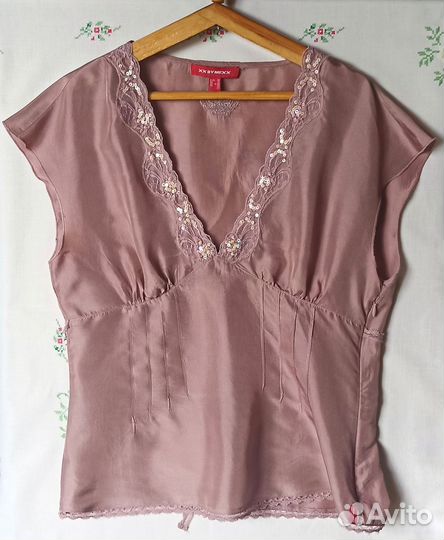 Топ блуза кофта из натурального шёлка