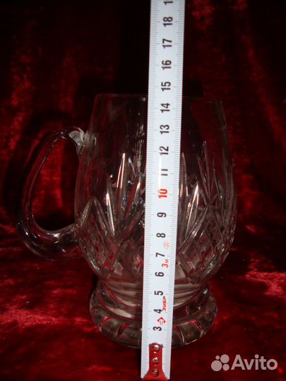 Пивная кружка бокал хрусталь