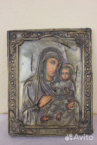 Икона Тихвинской Божией матери. Начало 20 века